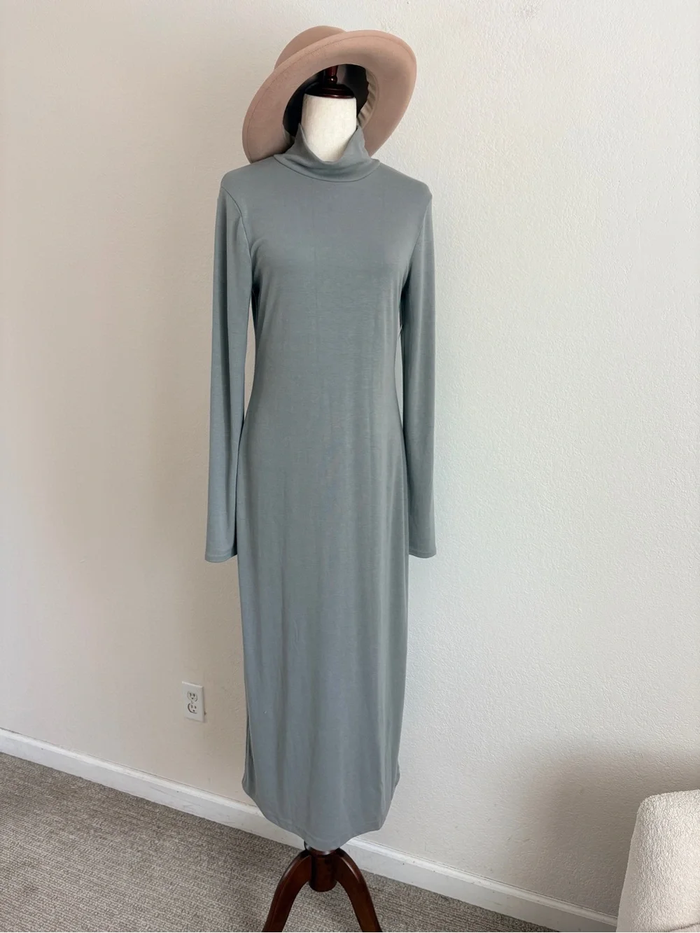 NWT Free People Free-est Mockneck Midi Dress